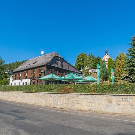 Penzion Drevak Hotell Jetřichovice Exteriör bild
